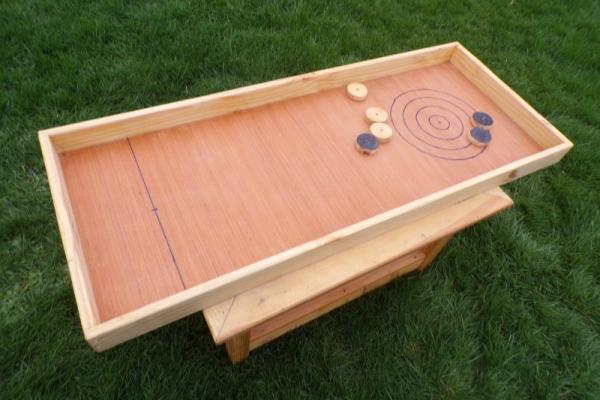 Jeux en bois - Curling