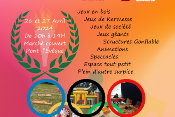 Olympique Kids Party : Féérie des Jeux et de l'Animation avec DJ BOOM à Pont-l'Évêque !