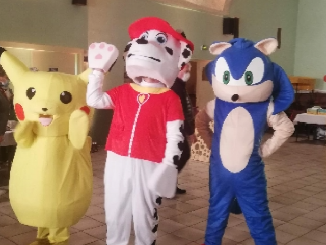 Vos personnage préféré sur votre événement, Sonic, Pat patrouille...